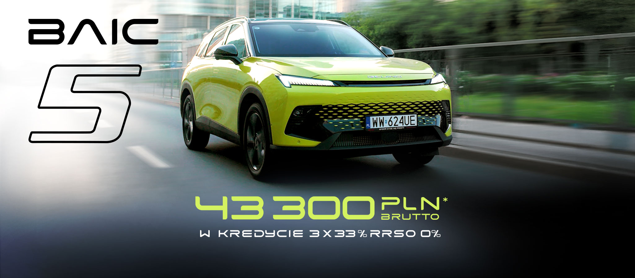BAIC 5 Promocja